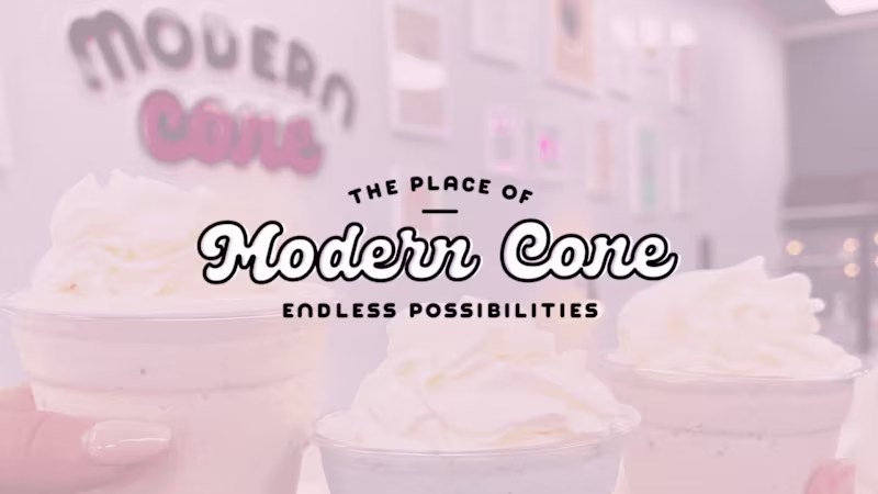 Cover image for Modern Cone Brand Identity + Website Design