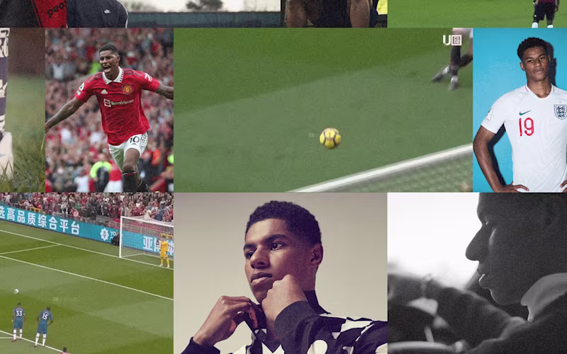 Cover image for Marcus Rashford Branding & Website
