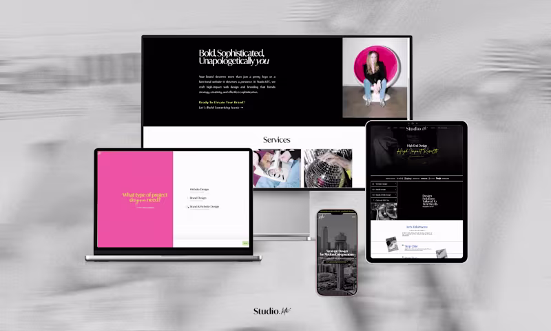 Cover image for Studio.KTC | Founder-Led Brand Identity & Web Design