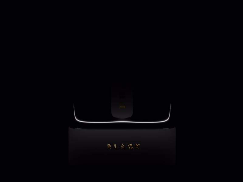 Cover image for Prada Black | Product Animation Concept