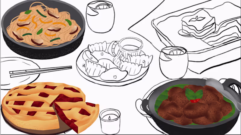 Cover image for Global Potluck Illustration | Illustration🍲