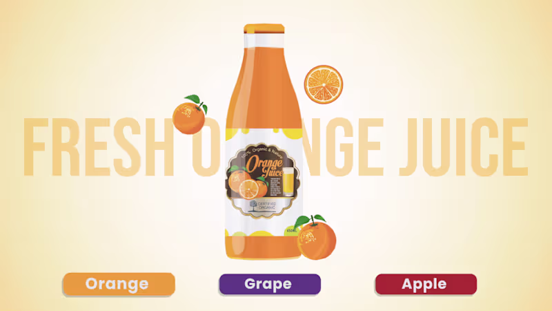 Cover image for Interactive Fruit Juice Animation with States Embedded