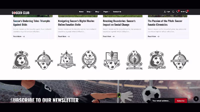 Cover image for Soccer Club