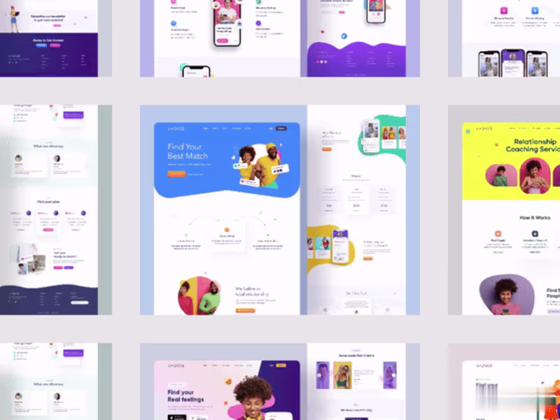 Cover image for Dating Landing Pages