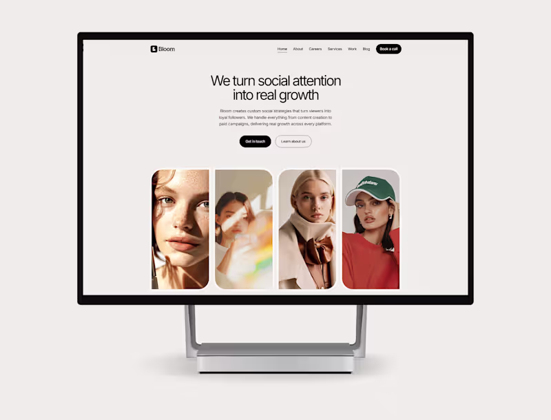 Cover image for Bloom Social Media Growth Studio