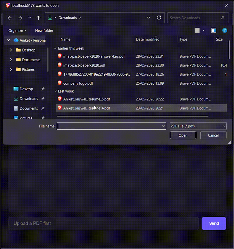 Cover image for PDF Chat — RAG Document
