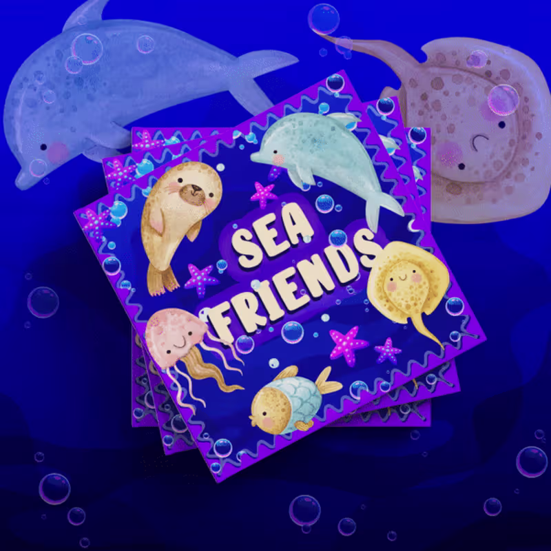 Cover image for Sea Friends