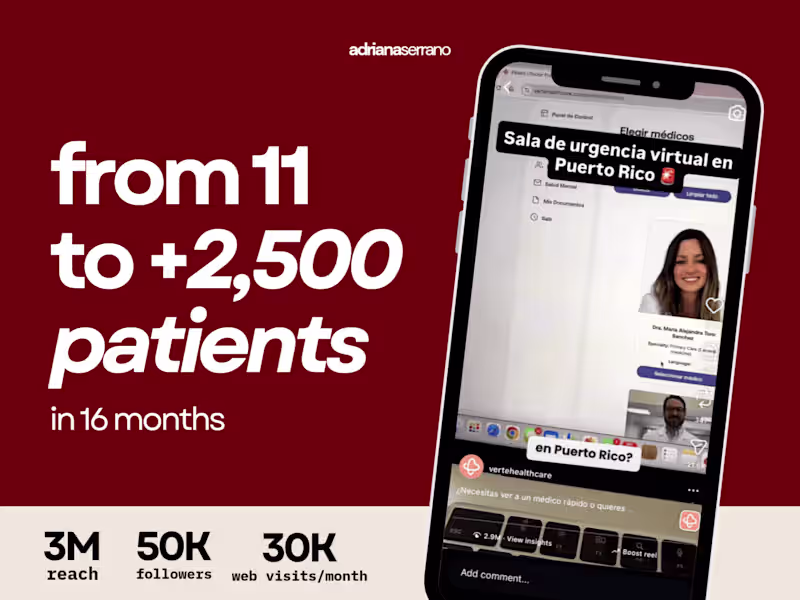 Cover image for VERTE Telemedicine | Fractional Marketing Partner