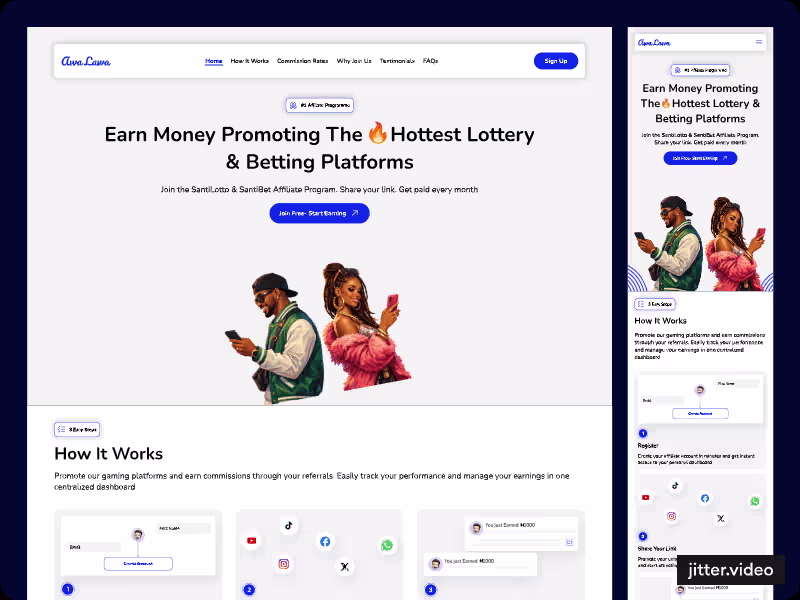 Cover image for Awa Lawa - Affiliate Web