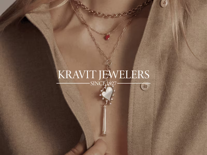 Cover image for Branding and Website Design: Kravit Jewelers
