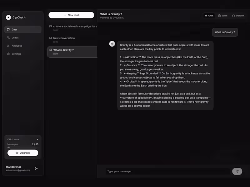 Cover image for AI-Powered Chatbot