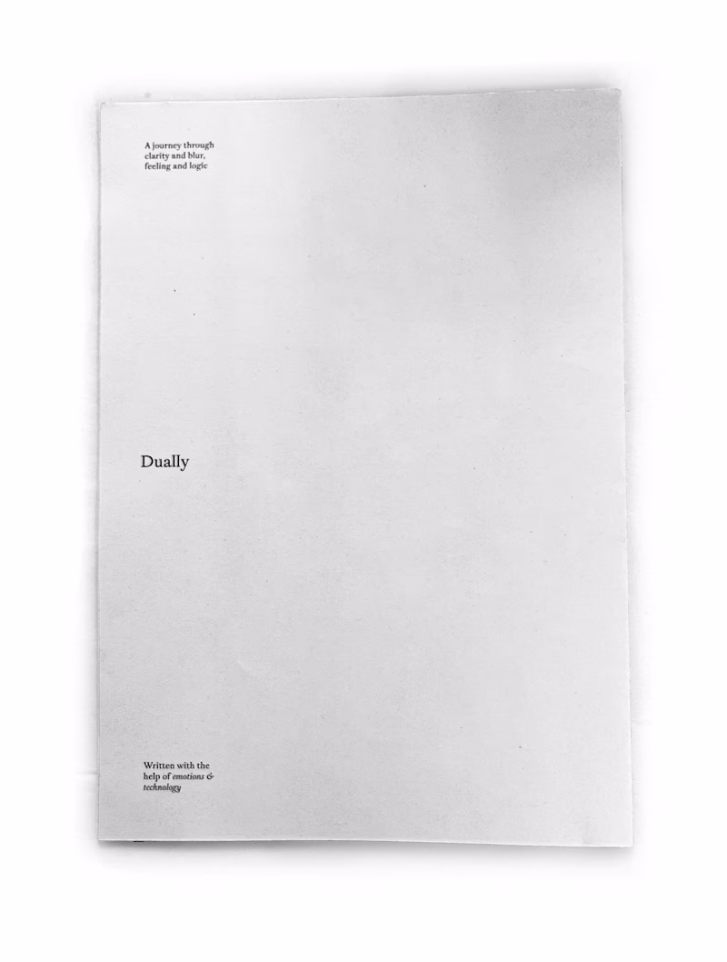 Cover image for DUALLY YOURS - ZINE

This project