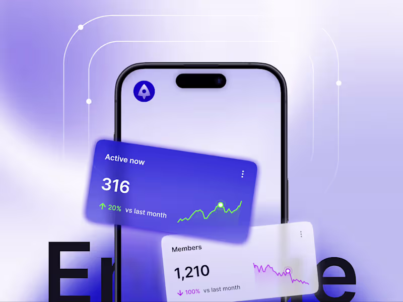 Cover image for Engage Pro: SaaS Landing Page redesign