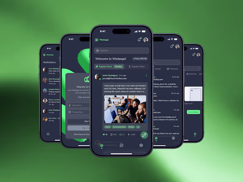 Cover image for Wedaage: Nostr UX Needed Therapy