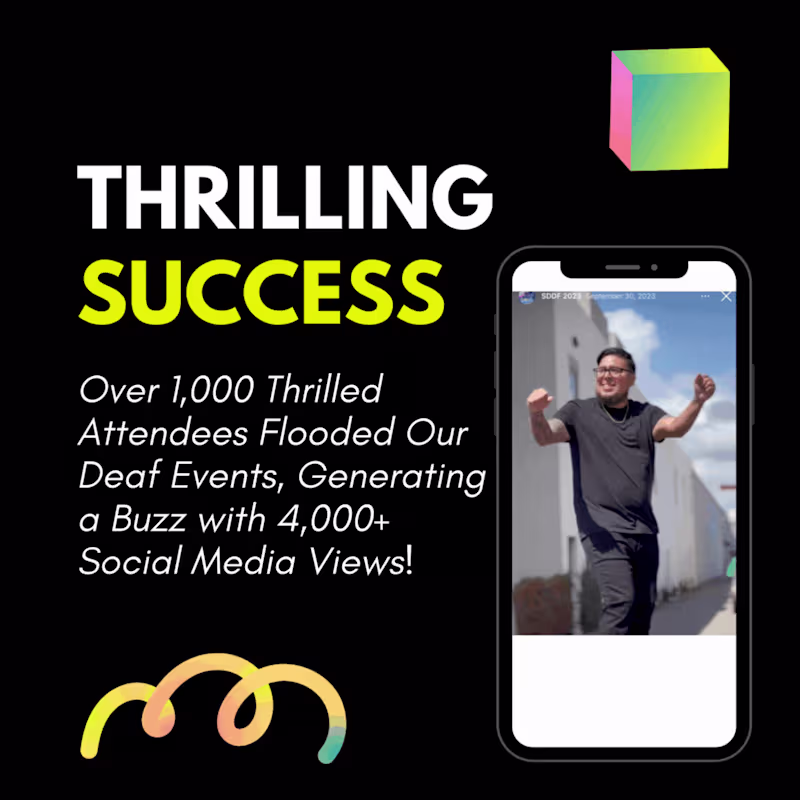 Cover image for SignSpeak Connections: Engagement & Growth