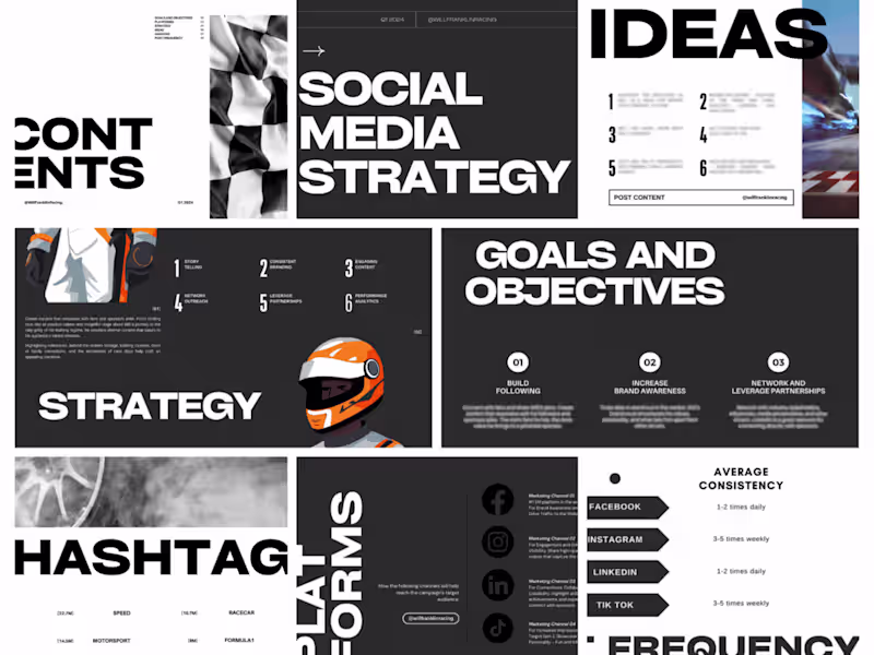 Cover image for Social Media Management  @WillFranklinRacing 🏁