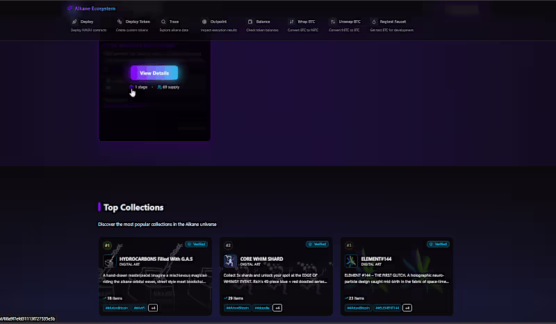 Cover image for Bitcoin-Native NFT & Token Launchpad Powered by Alkane Protocol