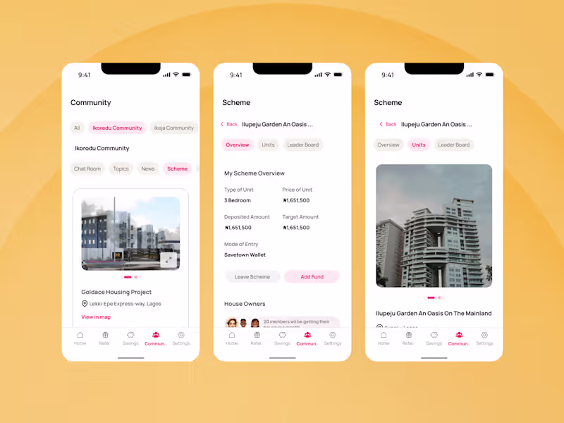 Cover image for Savetown - Digital Platform For Housing