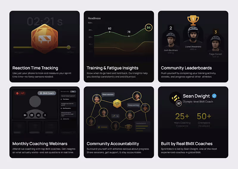 Cover image for Sprintblock Landing Page Design