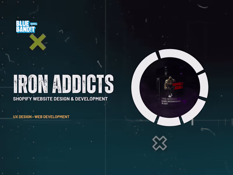 Cover image for Iron Addicts — Shopify Website Design & Development