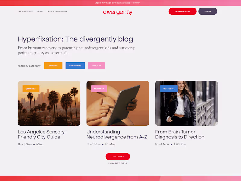 Cover image for Divergently - Webflow Website Development