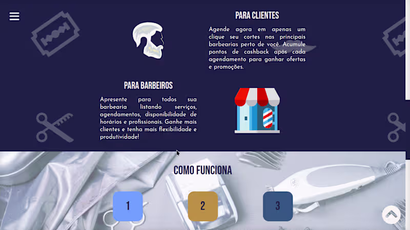 Cover image for Web app for Barbershop clients and admins