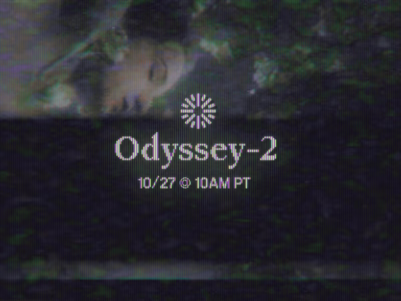Cover image for Odyssey-2 Launch Video Teasers