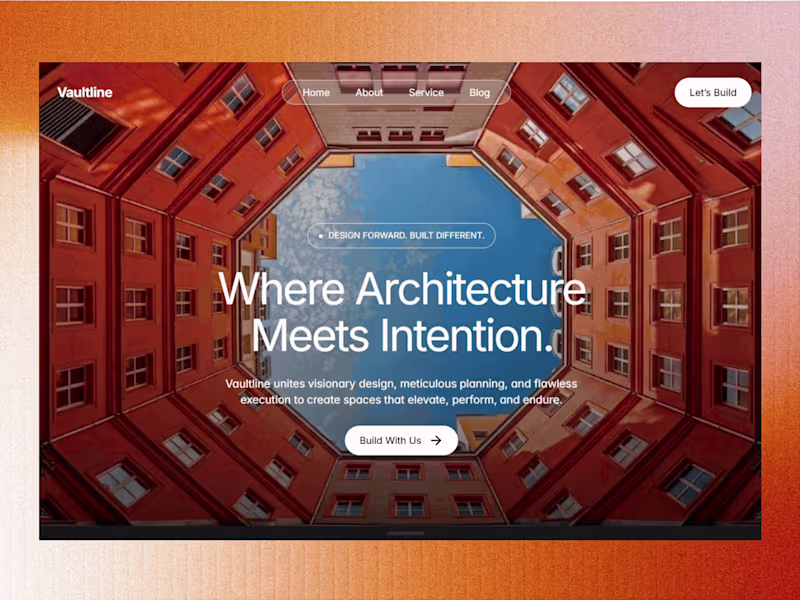 Cover image for Architecture Framer Website Design