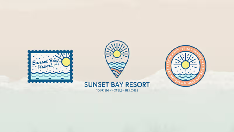 Cover image for Sunset Bay Resort Brand Identity + Website Design