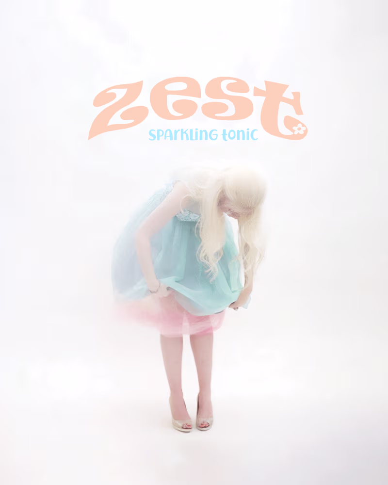 Cover image for Zest Sparking Tonic Soda Can Packaging