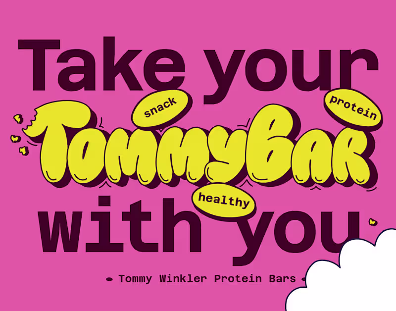 Cover image for TommyBar. Brand Identity for Protein Bars :: Behance