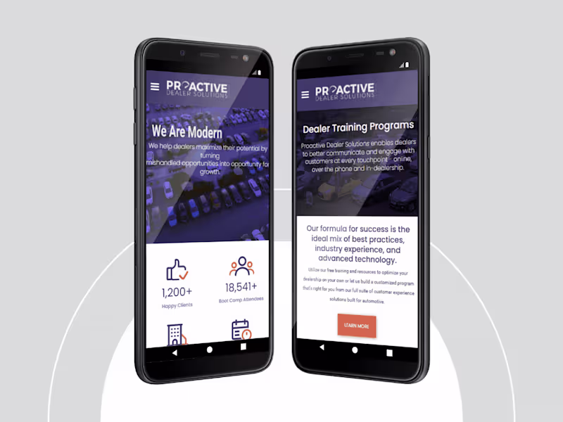 Cover image for Webflow Website Design & Development for Proactive Dealer Soluti