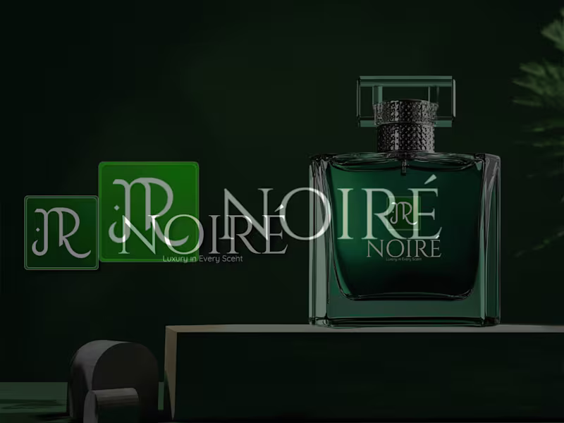 Cover image for Luxury Fragrance Brand Identity & Packaging for JR NOIRÉ