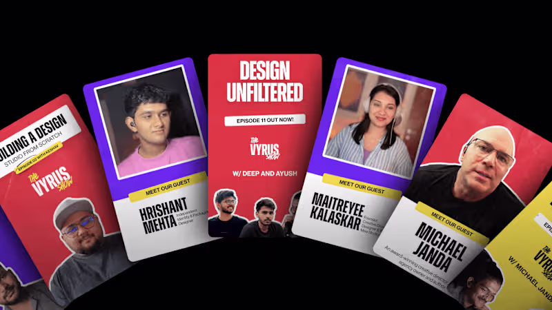 Cover image for The VYRus Show - Podcast Identity Design