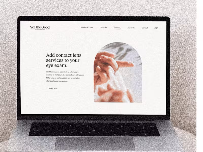 Cover image for Squarespace Website for Optometrist (Spec)