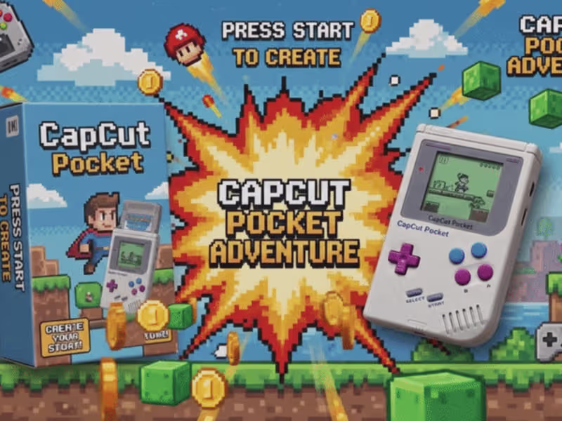 Cover image for Discover CapCut Pocket™: A Retro Gaming Experience Reimagined