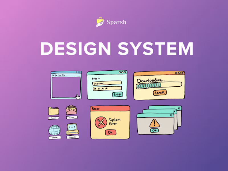Cover image for Branding, Web App, Mobile App and B2B SaaS : Sparsh