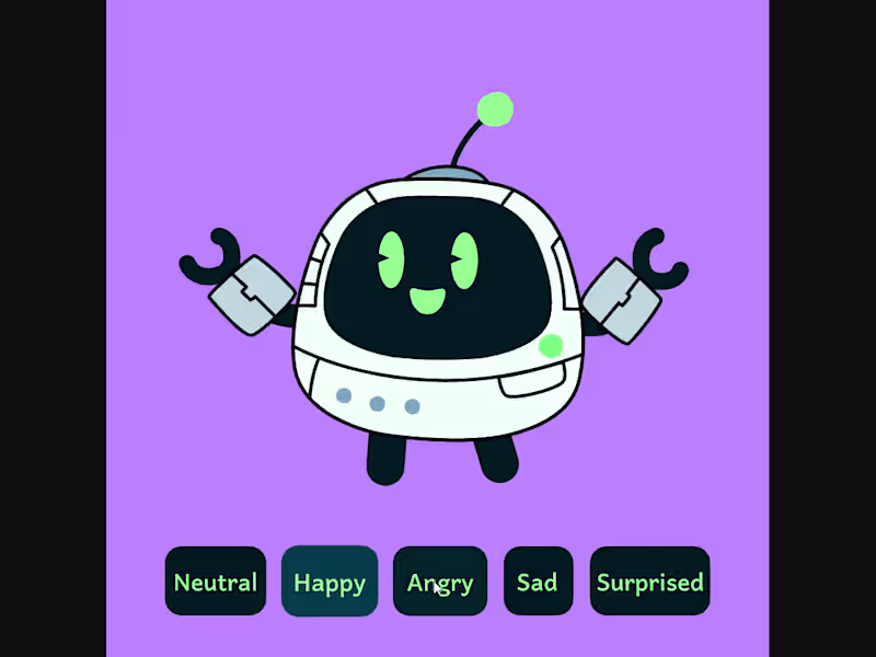 Cover image for Mascot expressions animation