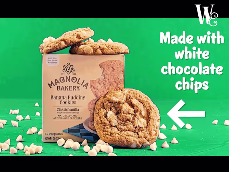 Cover image for Magnolia Cookies In-Store Motion Graphic Ad – Stew Leonard’s