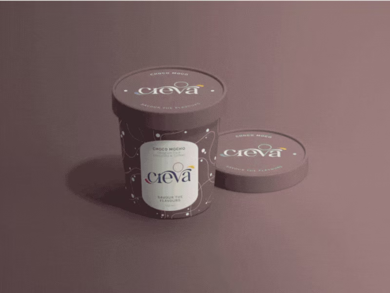 Cover image for Creva Ice Cream | Branding & Packaging