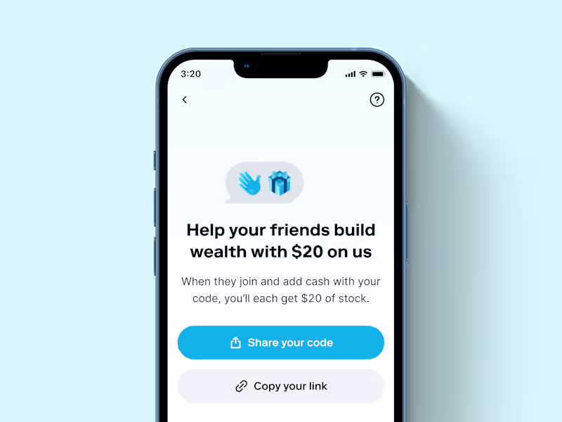 Cover image for Humanizing the referral experience for 6M+ Stashers