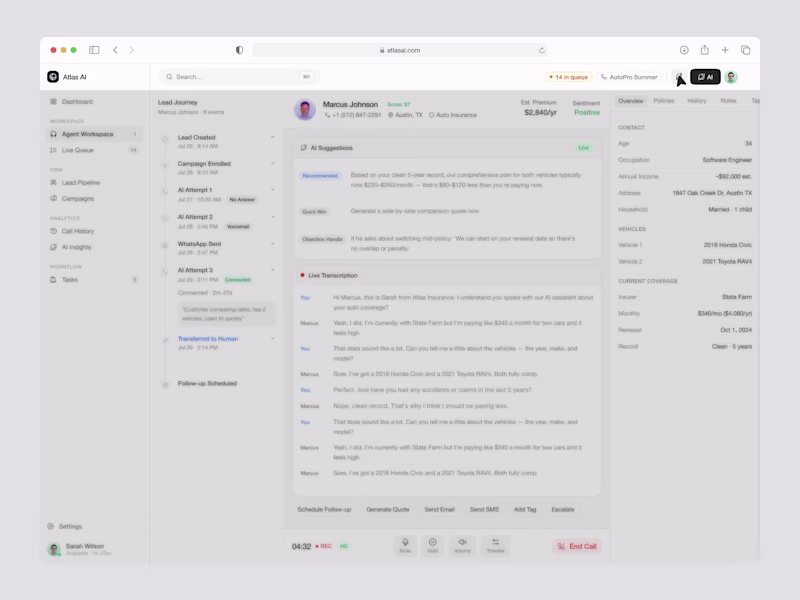 Cover image for Agent Workspace Screen Motion Design