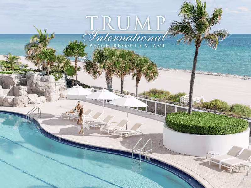 Cover image for Trump Beach Resort Rebrand, Emails, & AI Visuals