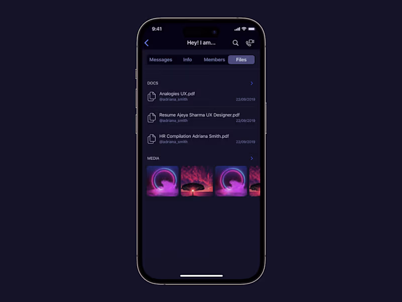 Cover image for iOS App Screen Design for BDITTO