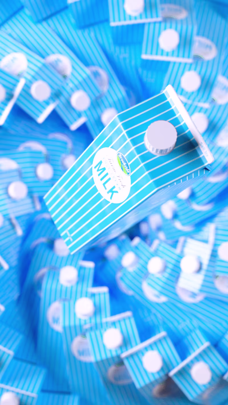 Cover image for Brookside Farm Fresh Milk