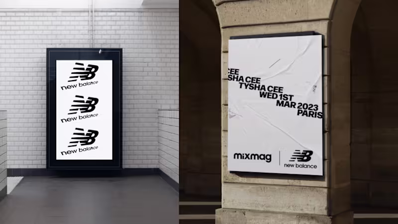 Cover image for NEW BALANCE / Graphic Design