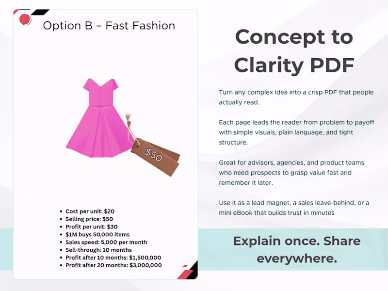 Cover image for Concept to Clarity PDF