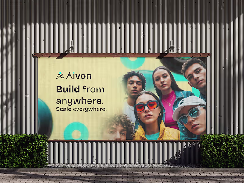 Cover image for Aivon’s brand identity is a