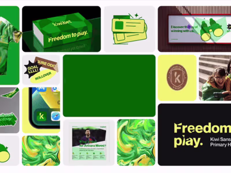 Cover image for Kiwibet Brand Identity