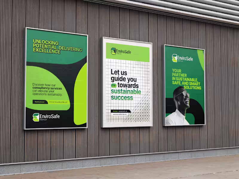 Cover image for EnviroSafe Tech LLP | Brand Design + Logo Animation